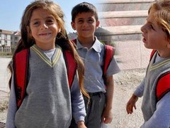 SAÇLARI İLE GÜNDEME GELEN MİNİK BARAN TELEVİZYON PROGRAMINA KONUK OLDU