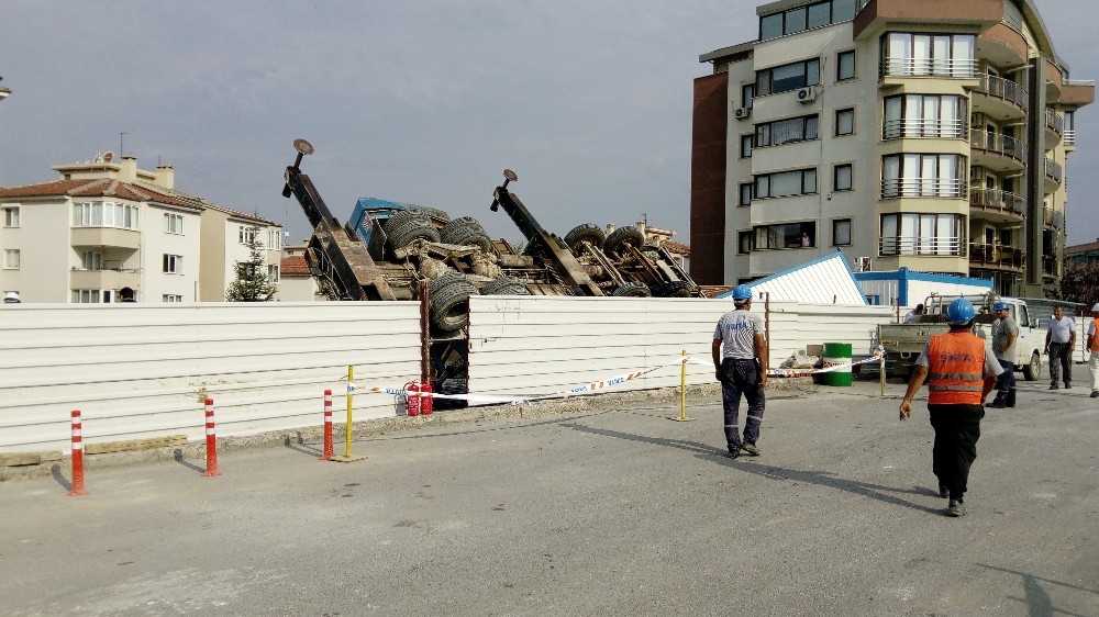 İnşaatta Vinç Dehşeti