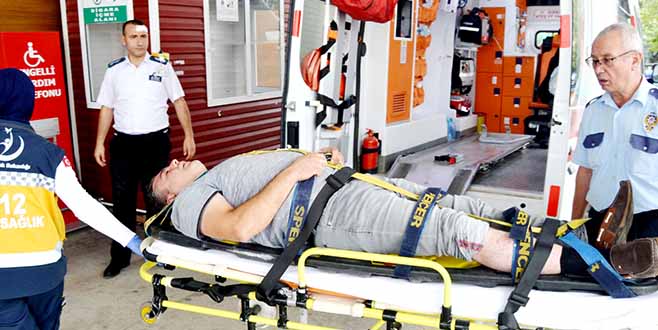 YENiKöY’DE KORKUTAN KAZA