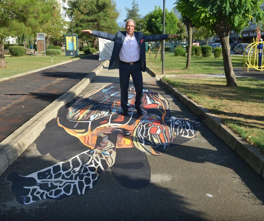 Nilüferin Parkları Üç Boyutlu Çalışmalarla Renkleniyor