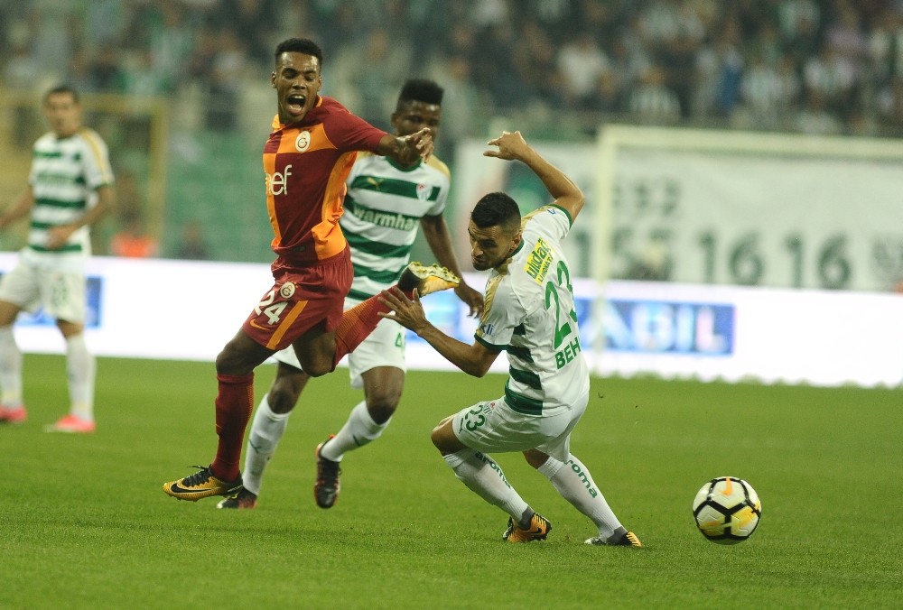 Süper Lig: Bursaspor: 1 – Galatasaray: 0 (İlk Yarı)