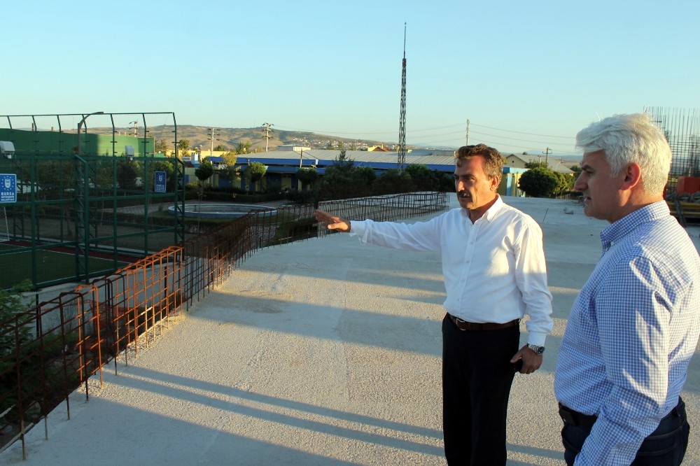 Yenişehir Devlet Hastanesi İnşaatı Devam Ediyor