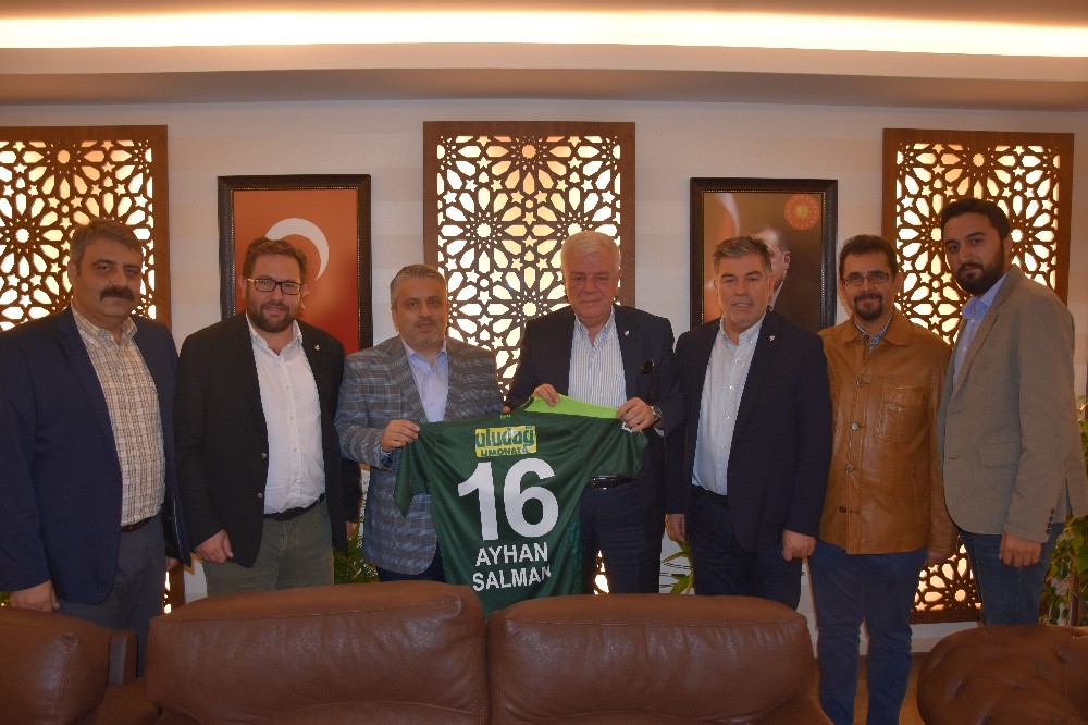 Ali Aydan Ayhan Salmana Ziyaret