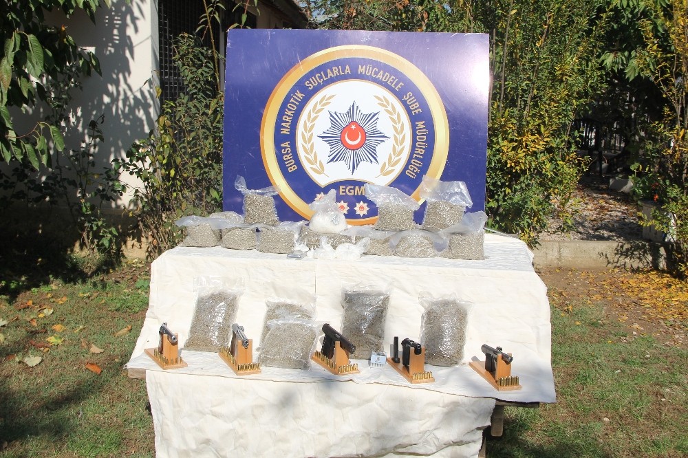Bursada Dev Uyuşturucu Operasyonu