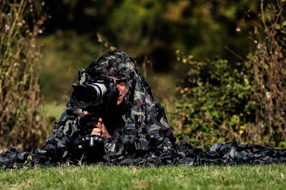 Doğada Kamufle Olarak En Güzel Kareyi Yakalamaya Çalıştılar