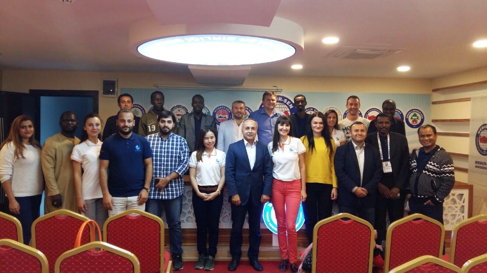 Eğitim-Bir-Sen Bursa 1 Nolu Şubenine Yurtdışından Önemli Misafir