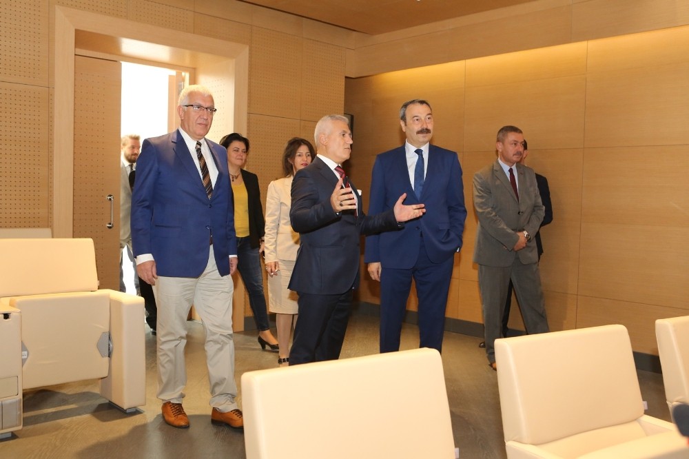 İl Emniyet Müdürü Aktan Başkan Bozbeye Ziyaret