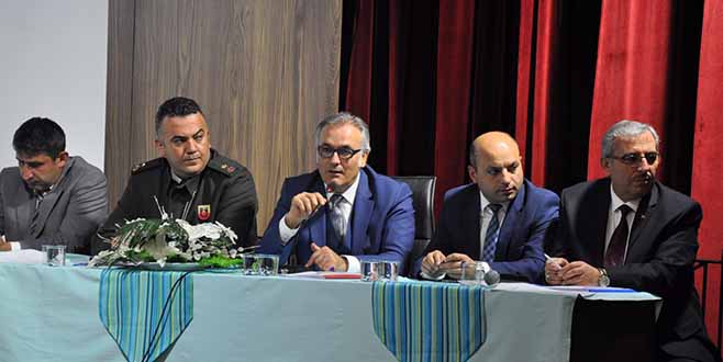 OKULLARIN  GÜVENLİĞİ MASAYA YATIRILDI