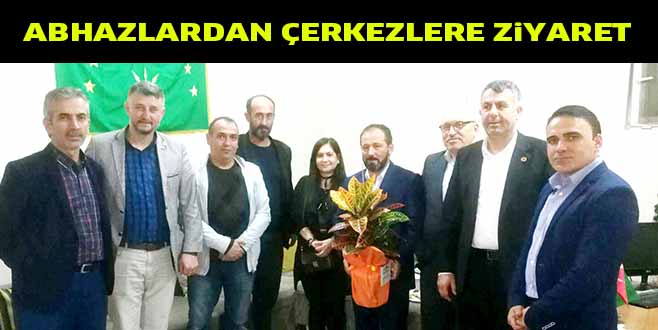 ABHAZLARDAN ÇERKEZLERE ZiYARET