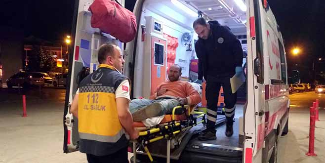 ÇEVRE YOLUNDA KORKUTAN KAZA