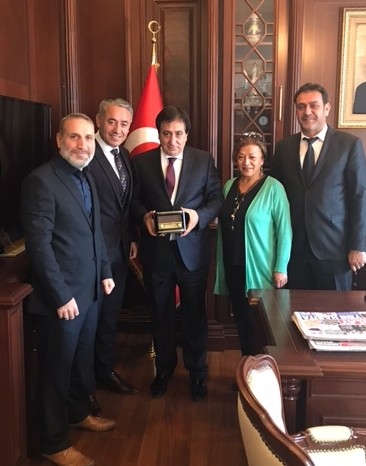 Marted Vali İzzettin Küçükü Ziyaret Etti