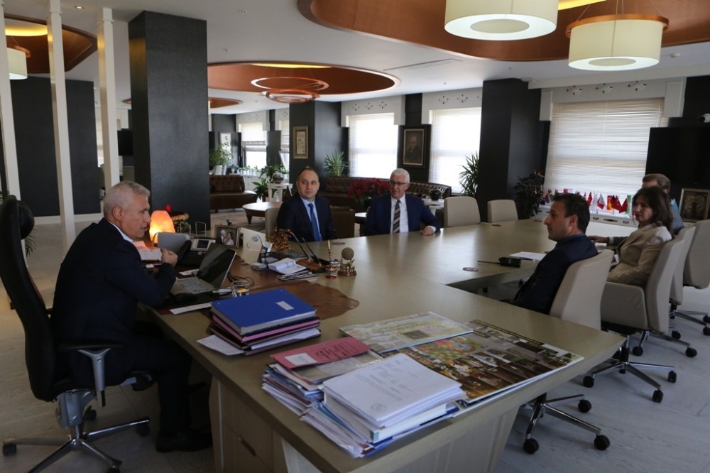 Nilüfer İlçe Emniyet Müdürü Akandan Başkan Bozbeye Ziyaret