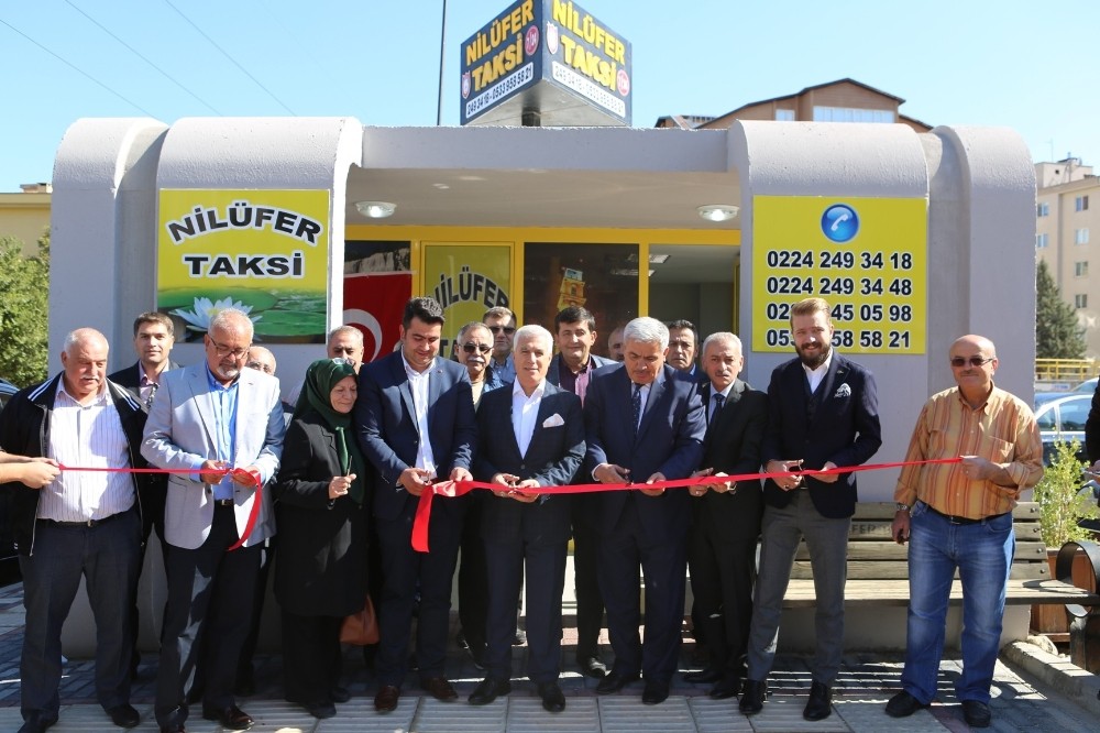 Nilüferde 18 Taksi Durağı Yenilendi