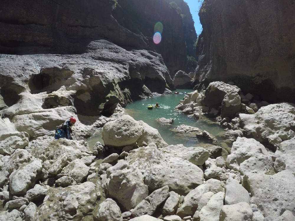 (Özel Haber) Bursalı Dağcıların Köprülü Ve Tazı Kanyonu Geçişi Komandoları Aratmadı