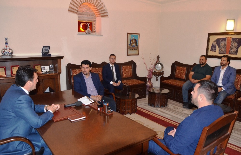 Preşovadan Dündara Teşekkür Ziyareti