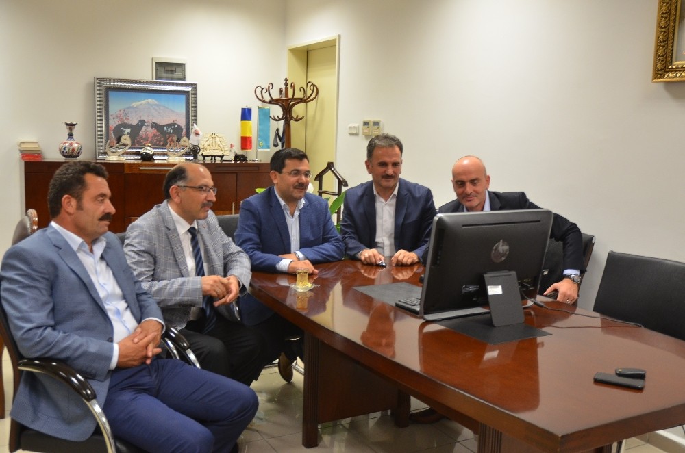 Salih Kocadan Refik Yılmaza Ziyaret