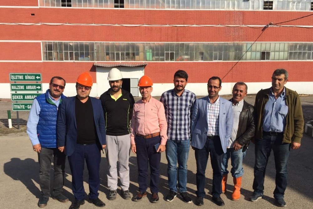 Susurluk Şeker Fabrikasında İnceleme