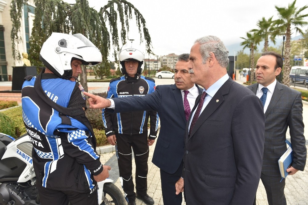 Trafik Zabıtasından Motorize Denetim
