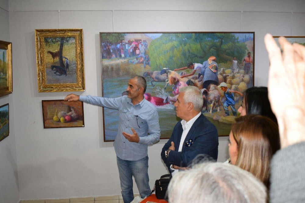 “Ülkemin Renkleri” Konak Kültürevinde Sergileniyor