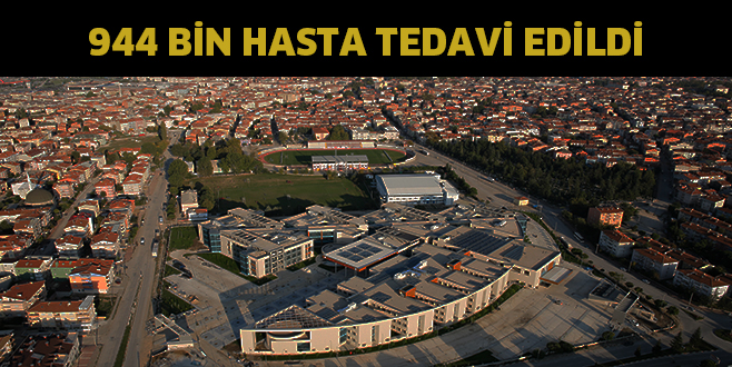 11 AYDA 944 BİN HASTA TEDAVİ EDİLDİ