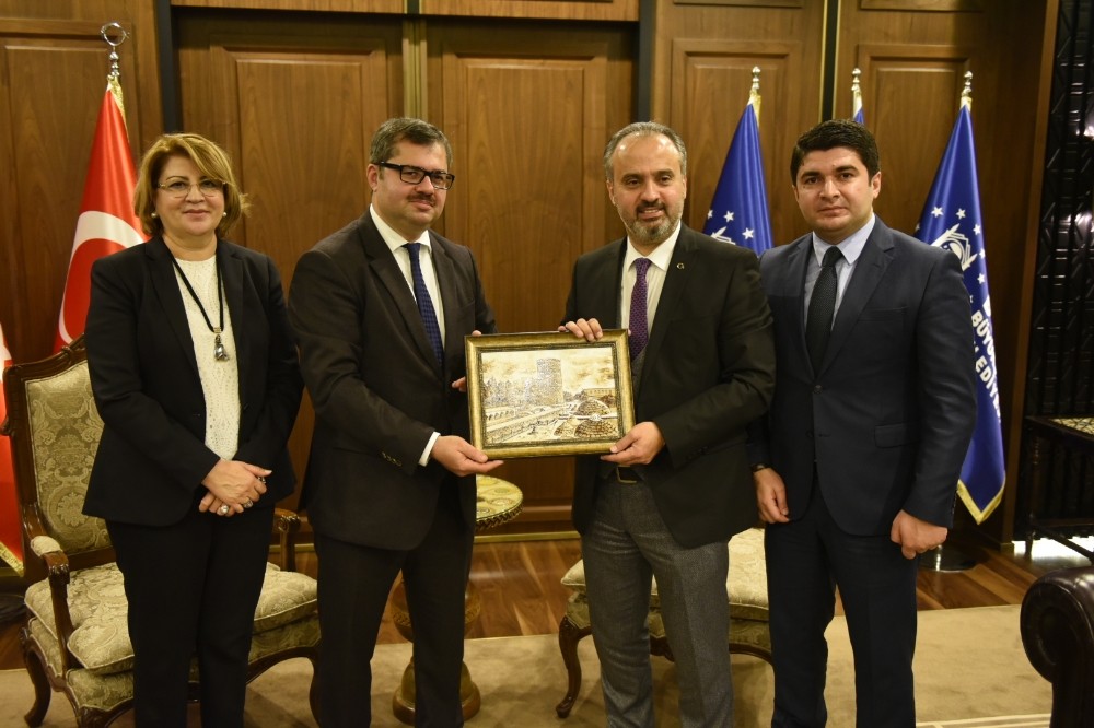 Azerbaycan Ve Rusya Ticaret İçin Bursada