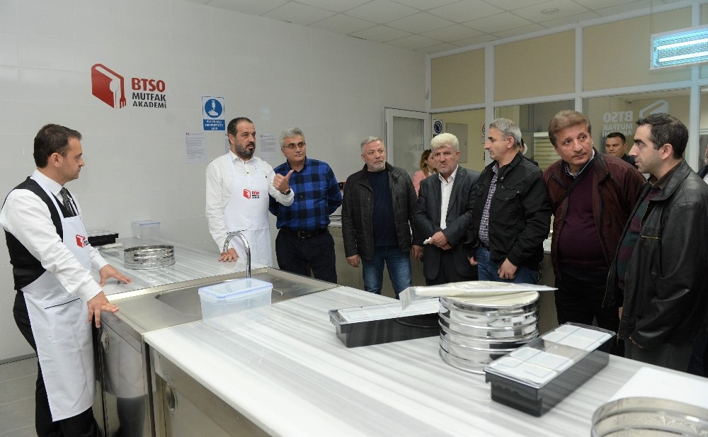 Btso Mutfak Akademide Hedef 5 Yılda 5 Bin Kadın İstihdamı