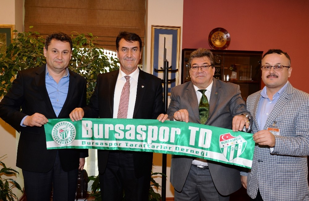 Bursaspor Taraftarlar Derneğinden Dündara Teşekkür