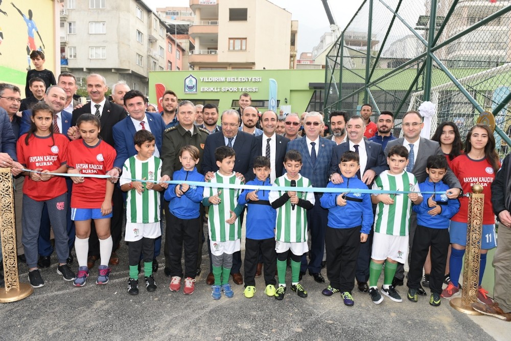 Erikli Modern Spor Tesisine Kavuştu