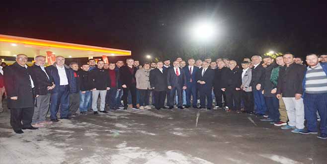 TABAN’A ÇOŞKULU KARŞILAMA