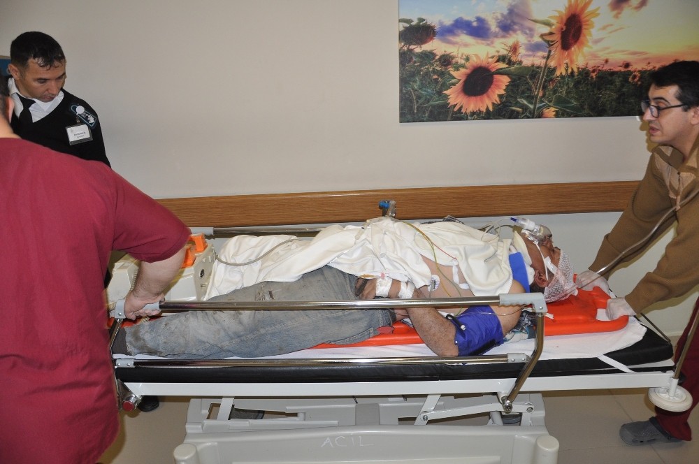 İnşaattan Düşen Usta Ağır Yaralandı