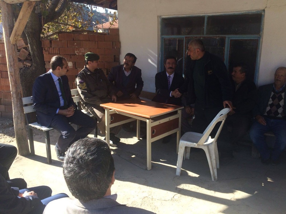 Kaymakamdan Kırsal Mahalle Ziyaretleri