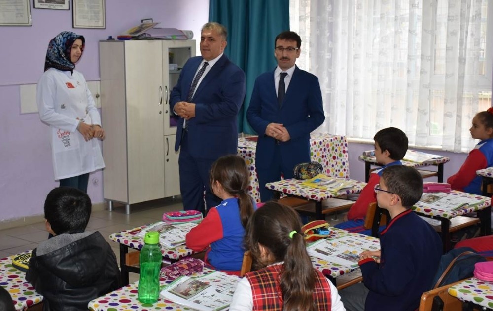 Kaymakamdan Okul Ziyareti
