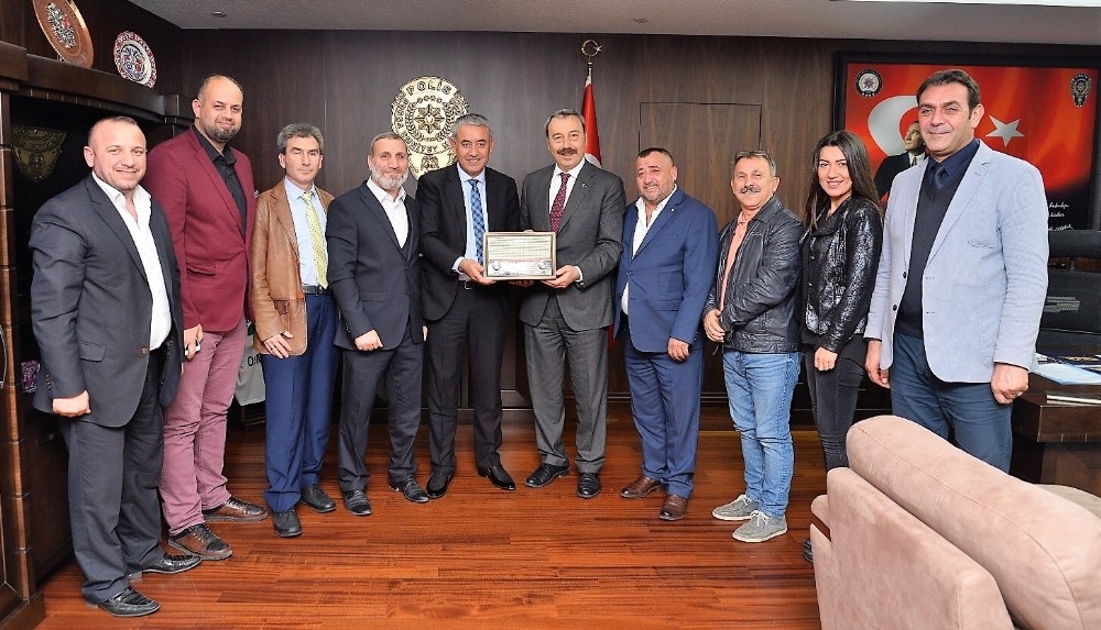 Marted Emniyet Müdürü Akı Ziyaret Etti