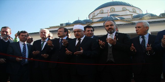 Çavuşoğlu cami açtı