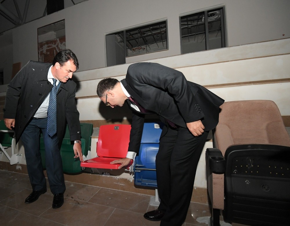 Türkiyenin En Büyük Atletizm Salonunda Sona Doğru