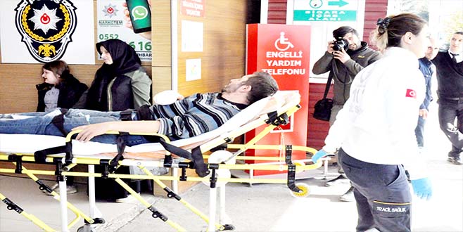 ODUN KESERKEN PARMAĞI KOPTU