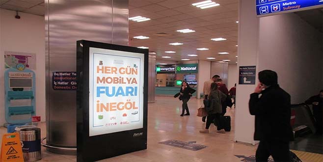 DAĞA TAŞA ‘iNEGöL MOBiLYASI’ YAZILDI