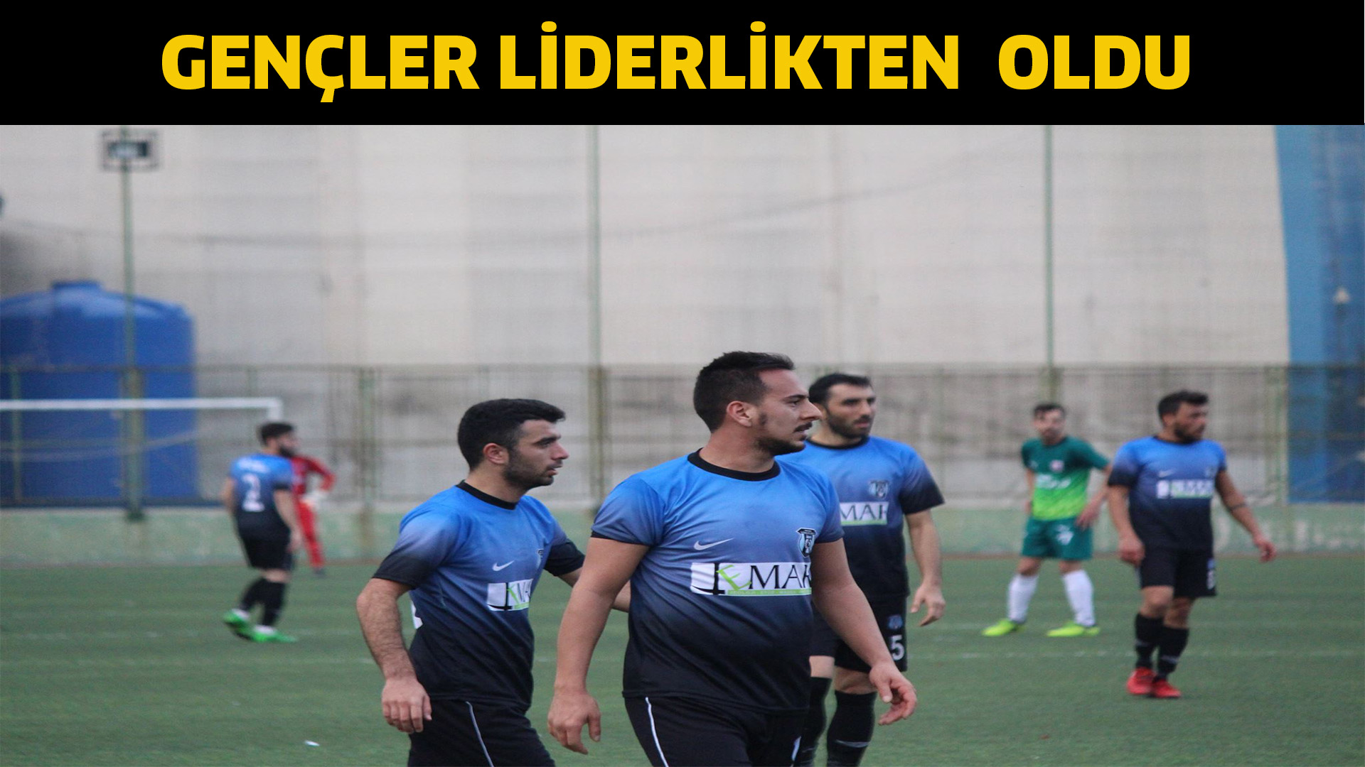 Gençler liderlikten oldu