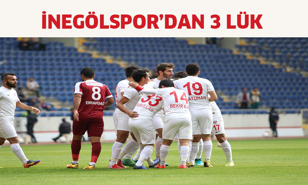 İnegölspor’dan 3’lük