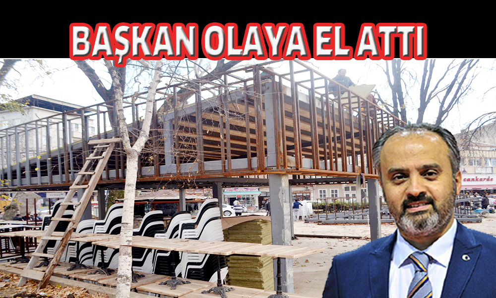 BüYüKŞEHiR BELEDiYE BAŞKANI ALiNUR AKTAŞ OLAYA EL ATTI YEŞiL ALAN OLACAK