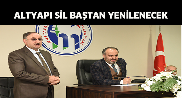 Altyapı sil baştan yenilenecek