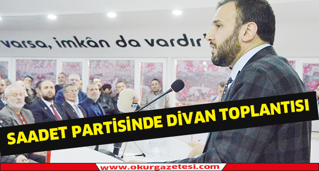 SP’de Divan Toplantısı
