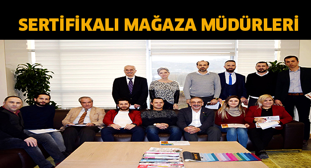 Sertifikalı mağaza müdürleri