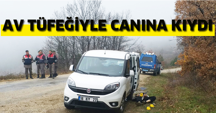Av tüfeği ile hayatına son verdi
