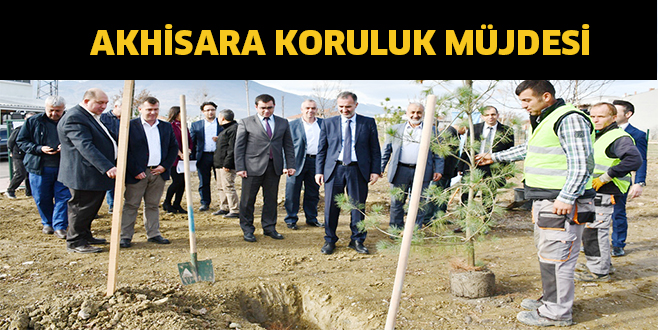 Akhisar Mahallesi’ne nefes aldıracak koruluk tamamlandı