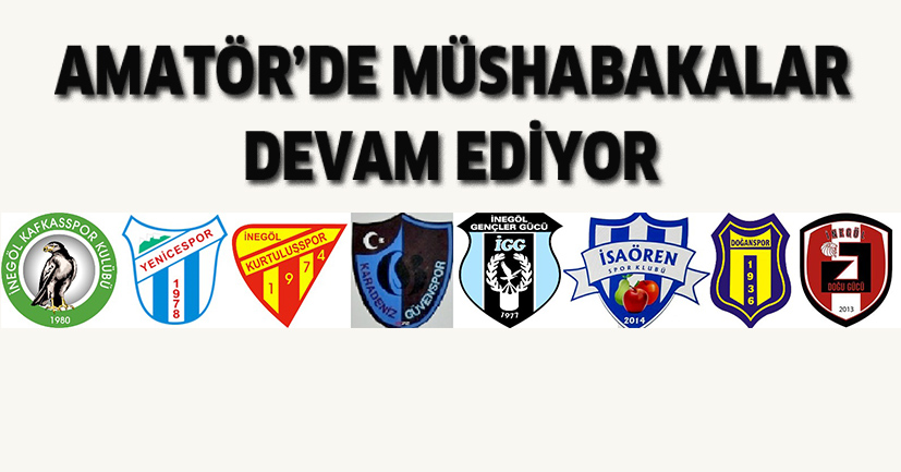 Amatörde müsabakalar devam ediyor