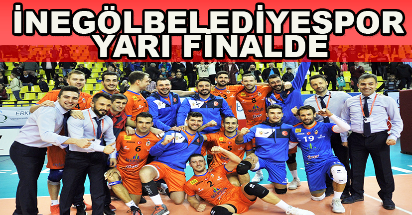 İnegöl Belediyespor yarı finalde