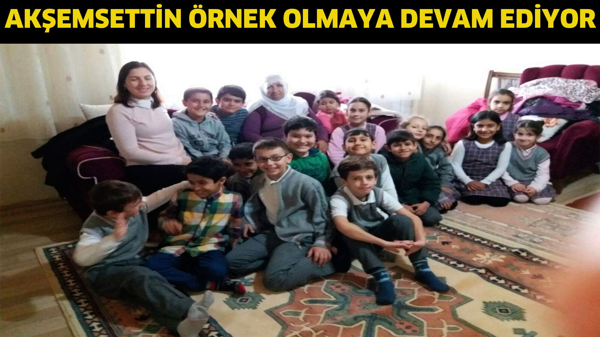 Akşemsettin örnek olmaya devam ediyor