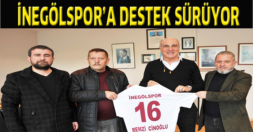İnegöl’spor’a destek sürüyor