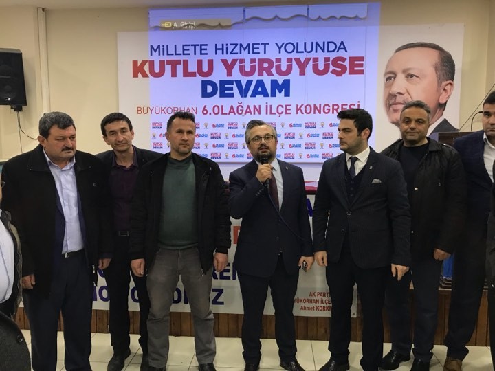 Ak Parti Büyükorhanda Başkanlığa Tüfekçi Seçildi